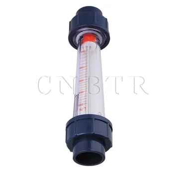 CNBTR 1.57 x 9,25 cm Plastic Metal 250-2500L/H Tub de Plastic Tip de Apă în stare Lichidă Debitmetru LZS-25 debitmetru