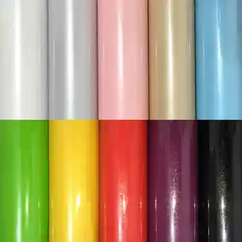 Colorate DIY Decorative din PVC autoadezive de Hârtie de Perete Autocolant Mobila de Renovare Autocolant Dulap de Bucătărie, Masă, Film rezistent la apa