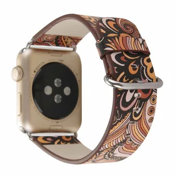 CRESTED curea din Piele pentru apple watch band 42 mm 38 mm accesorii ceas curea trupa Încheietura Ceas Brățară pentru iwatch serie 3/2/1