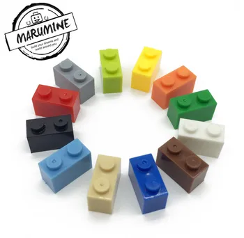 Cărămizi 1X2 Clasic Jucărie de Învățare Compatibile Plastic Cărămizi pentru construcții, Blocuri de Educație Jucării DIY Jucarii Set de 13 Culori 150pcs/lot