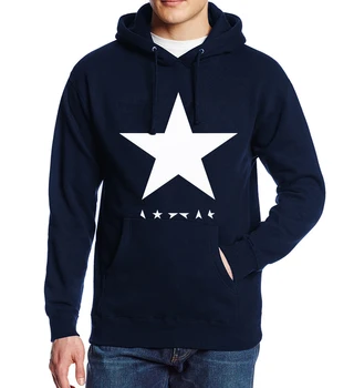 David Bowie Eroi Star Logo-Ul Imprimat Hoody Pentru Barbati 2017 Primăvară Fleece Hanorac Nou Cald Iarna Mens Hoodies Streetwear Crossfit