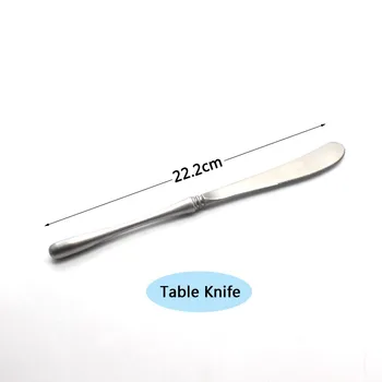 De Lux 304 Din Oțel Inoxidabil Set De Tacâmuri Cina Knife And Fork Kit Vesela Tacamuri Set Sliverware Accesorii De Bucatarie