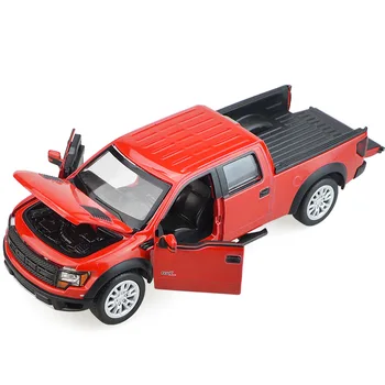 De simulare mare de F-150 pickup jucărie,1:32 scară Aliaj trage înapoi model de masina,4 uși deschise,lumina de sunet jucărie,Transport Gratuit,en-gros