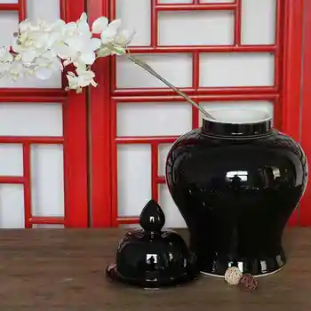 De Vânzare Cu Amănuntul O Mulțime De Culori Chinezești Pictate Manual Solid De Culoare Ceramice Ghimbir Borcane, Vaze