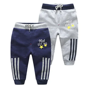 De Vânzare la cald Casual Copii Îmbrăcăminte pentru Băieți Pantaloni Lungi din Bumbac Baieti Pantaloni Sport Copil Haine Pantaloni de Primăvară și de Toamnă 2-6Y
