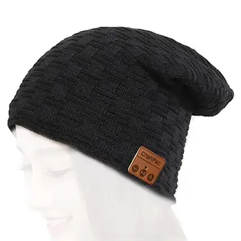De Vânzare La Cald Fashional De Muzică Bluetooth Pălărie Căști Fără Fir Ține De Cald Iarnă Hat Cu Difuzor Microfon Sport În Aer Liber De Muzică Stereo Pălărie