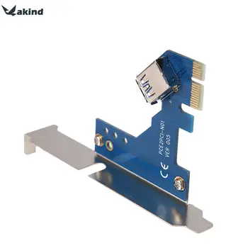 De înaltă Calitate, PCI-E Express X1 la Dual PCI Riser Extinde Adaptor de Card cu 1M USB3.0 Cablu pentru WIN2000/XP/Vista/Win7/Win8/LINUX