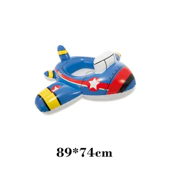 Desene animate masina de avion copilul inel plutitor inel ture de înot de înot inel colac de salvare scaun de copil Pluti in piscina baby float