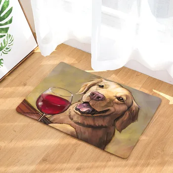 Desene animate Potabilă Câini Covoare Anti-Alunecare Covorase pentru Dormitor Baie în aer liber, Covoare Preș , Tapete Para Banheiro