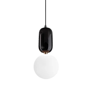 Design Modern Minimalist Stil Creativ placat cu pandantiv lampă E27 led picătură de iluminat pentru Sala de Mese cafenea magazin AC95-265V A325