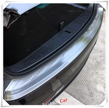Din oțel inoxidabil Bara Spate Protector Prag Portbagaj Tapiterie accesorii Pentru Tesla Model X 2016 2017 2018