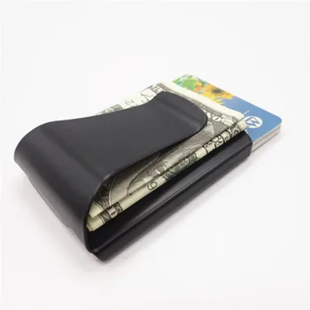 Din Oțel Inoxidabil Subțire Bani Clip Portofel Card De Credit De Afaceri De Card De Credit Card Clemă Portofelul Cu Bani