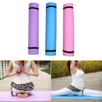 Durabil 4mm Grosime Yoga Mat Non-alunecare de Exercițiu Pad Sănătate Piardă în Greutate de Fitness