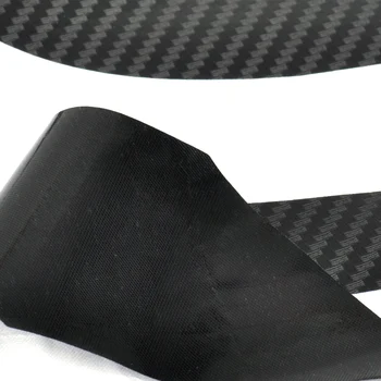 DWCX 8 Piese Auto Stylling Fibra de Carbon Textura Bara Grila de Gratar Decor Autocolant Decal Trim Protector se Potrivesc pentru Honda Civic 2016