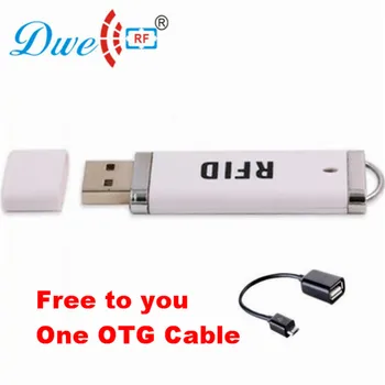 DWE CC RF 125khz rfid Reader USB Plug and Play Mini Portable Pen Cititor rfid TK4100 pentru Android P01-ID