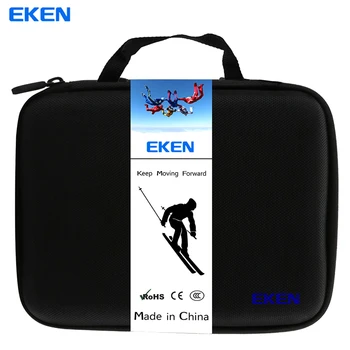 EKEN h9 h9r Portabil geantă de Dimensiuni Medii Anti-șoc Sac de Depozitare pentru EKEN H9R H8R H6S H5s Go pro Hero 6 5 4 SJCAM SJ4000