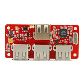 Elcrow Raspberry Pi Zero Hub USB Powermanager pentru RPI Zero 4 Extensie USB Interfață DIY Kit