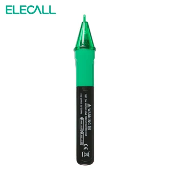 ELECALL EM-4 Non Contact LED Soclu de Perete Priză Auto-off de Tensiune în curent ALTERNATIV Detectoarele Tester Senzor de Test Creion 50-1000ACV