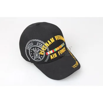 En-gros de Marina de Război din Vietnam Veteran de Baseball Capac de Înaltă Calitate, Broderie Reglabil Casual Șapcă de Baseball Pentru Bărbați Și Femei B4C6