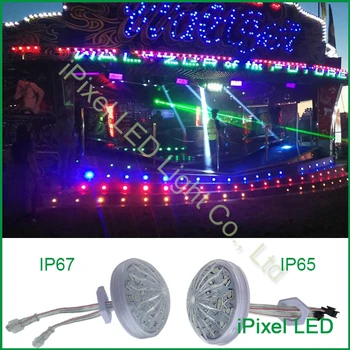 Evidențiați arduino pixel rgb led-uri de lumină punct 18leds ucs1904 pentru carnaval și distracții