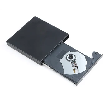 Extern portabil Slim USB 2.0, DVD-RW/CD-RW Arzător Recorder Unitate Optica CD-uri DVD-ROM Combo Scriitor Pentru Tablete PC