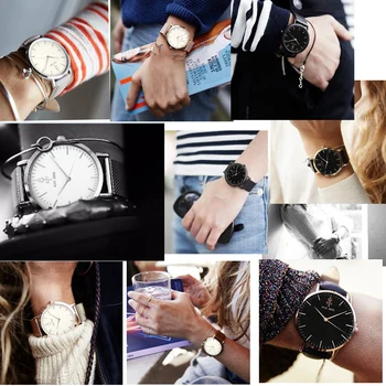 Femei ceasuri de top de brand de lux REGELE HOON Ultra Subțire de Aur Plasă de Oțel Ceasuri Femei Rochie Cuarț Iubitorii de Ceas orologio uomo