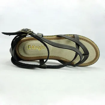 Femei Vara Plat Gladiator Platforma Sandale Flip FLop 2017 Moda Casual, Vintage Dimensiuni Mari 34-45 Mare Sandalias Pantofi Femei