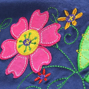 Floare Nouă Fete Dress Rochii De Printesa Pentru Fete Cu Maneca Lunga Bumbac Lungime Genunchi Copii Rochii Pentru Copii Haine Pentru Copii Imbracaminte