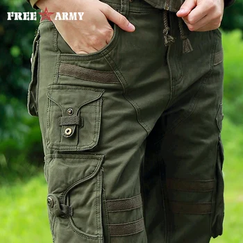 FREEARMY Brand Femeie Tactice Pantaloni Militare Cargo Pantaloni cu mai Multe buzunare pentru Femei Pantaloni Pantaloni Casual, Pantaloni de Armată cu Cordon
