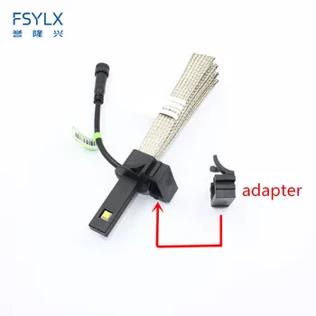 FSYLX H1 LED-uri Auto Bec Soclu Suport Adaptor Pentru Ford Focus Mondeo Carnaval H1 faza lungă H1 LED-uri faruri adaptor cleme de fixare