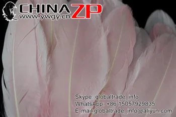 Furnizorul aur CHINAZP Fabrica 200pieces/lot Selectat, de Calitate de Top Vopsit Lavanda Pene de Gâscă
