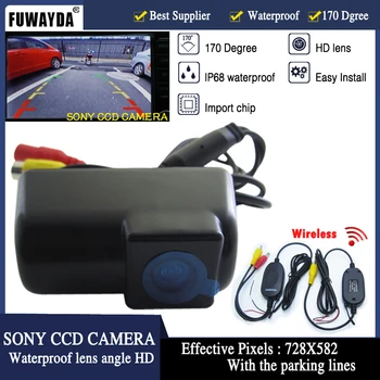 FUWAYDA Transport Gratuit Wireless SONY CCD Speciale Auto retrovizoare Inversă Backup Parcare DVD, GPS, CAMERA pentru FORD TRANSIT CONNECT