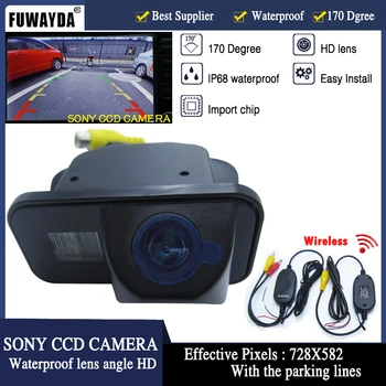 FUWAYDA Wireless SONY CCD Auto retrovizoare Inversă Parcare CAMERA pentru TOYOTA SIENNA/SCION XB XD/URBAN CRUISER/AURIS/SIENNA HD