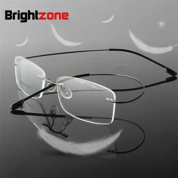 Fără ramă de Titan Ultra light ochelari de citit +1 +1.5 +2 +2.5 +3 +3.5 +4Rimless ochki dlya chteniya păcat montura gafas de lectura