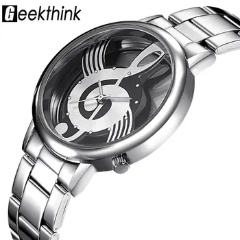 GEEKTHINK Gol Cuarț Ceas pentru Femei Brand de Lux de Aur Doamnelor Casual Designer din oțel Inoxidabil Ceas de mână Ceas de sex Feminin Fete Cadou