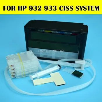 Gol Pentru HP 932 XL 933 XL Sistem Ciss Pentru HP 7610 7612 6100 6600 6700 7100a Imprimanta Cu Perment ARC Chips-uri