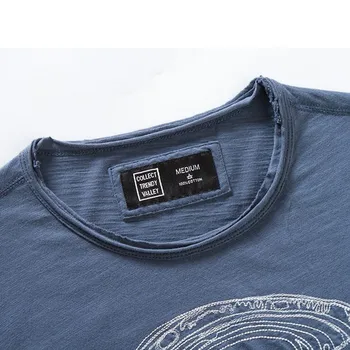GustOmerD Brand de Moda T-shirt Nou din Bumbac tricou Om e O-gat Maneci Scurte T shirt pentru Bărbați Tendință Topuri Casual tricou S-XXL