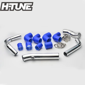 H-TUNE Original Aluminiu Turbo Intercooler Tubulatura Kituri pentru Hilux 3.0/VIGO/FORTUNER