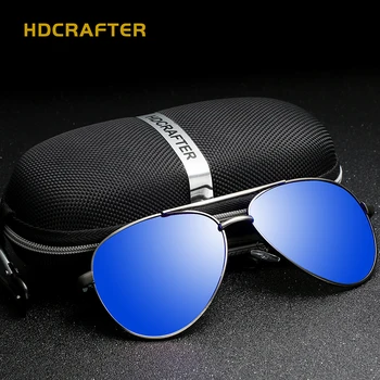 HDCRAFTER Designer de Brand Polarizat Ochelari de Soare pentru Barbati de Conducere de sex Masculin ochelari de Soare Ochelari de oculos de sol masculino en-Gros