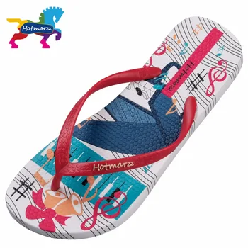 Hotmarzz Femei Flip Flops Casă De Vară Papuci De Plajă, Sandale Pantofi De Moda Slide-Uri De Pian De Imprimare Femeie De Casa Pantofi