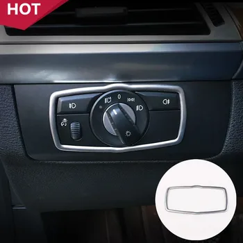 Inoxidabil Interior Cap Întrerupător Buton Capac Ornamental Pentru BMW X5 E70 2009-2013 1buc