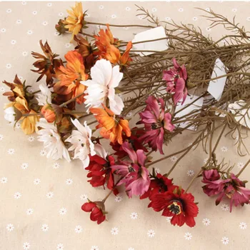 JAROWN Artificiale Cires Oriental Flori Artificiale, Plante Decorative, Flori de Matase Pentru Nunta Petrecere Acasă Decorare