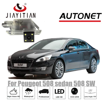 JiaYiTian Camera retrovizoare Pentru Peugeot 508 sedan 508 SW 508 RXH 2011~2017 Viziune de Noapte CCD/ Camera de Rezervă de Asistență de Parcare