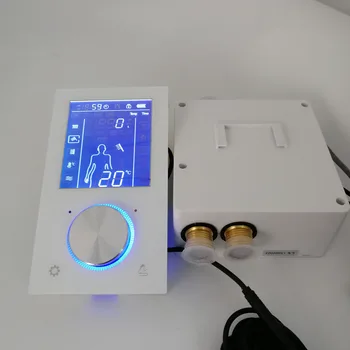 JMKWS de Duș LED Precipitații Set Display Digital Duș vane de Amestec cu Termostat Atingeți Panou de Dus Sistem de 16