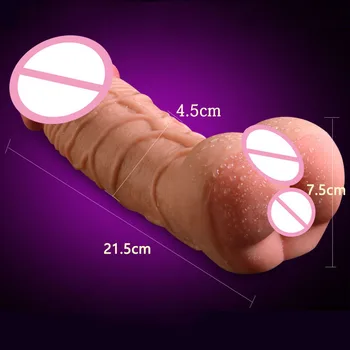 Jucarii Sexuale Pentru Barbati Si Femei Moale Realist Penis Artificial Sex Anal Pizde Penis Artificial Maneca Dildo-Uri De Produse Erotice Pentru Adulti