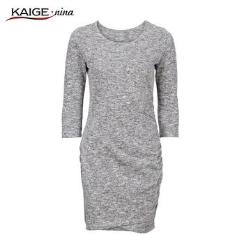 Kaige.Nina Femei Rochie Rochie de Primăvară O-gât Jumătate Mâneci Plus Dimensiune Îmbrăcăminte pentru Femei Elegante Office-Eleganta, Rochii 98016
