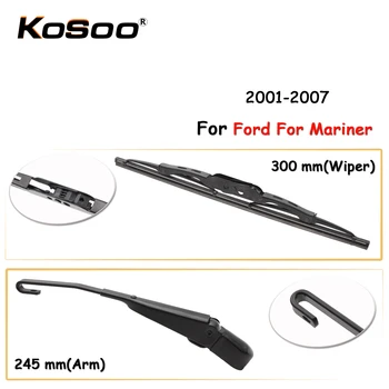 KOSOO Auto Masina din Spate a Lamei Pentru Ford Pentru Mariner,300mm 2001-2007 lunetei Ștergătorul de Parbriz Lamele Braț,Accesorii Auto