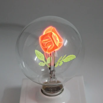 Lampadine Bec Incandescent G80 E27 Vintage Edison Lampa 220v Noutate Lumini Bec 3w Lumini de Crăciun Fiole pentru Decor Acasă