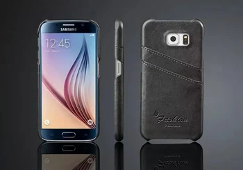 LANCASE Pentru Samsung Galaxy S7 Edge Caz Slot pentru Card Vintage din Piele PU de Acoperire Caz Greu Pentru Samsung Galaxy Nota 5 S7 S6 Cazuri de Telefon