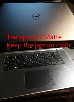 Laptop speciale din fibra de Carbon de Vinil Piele Autocolante Capacul de paza Pentru Dell 15 7568 i7568 2016 cele mai Noi 15.6-inch